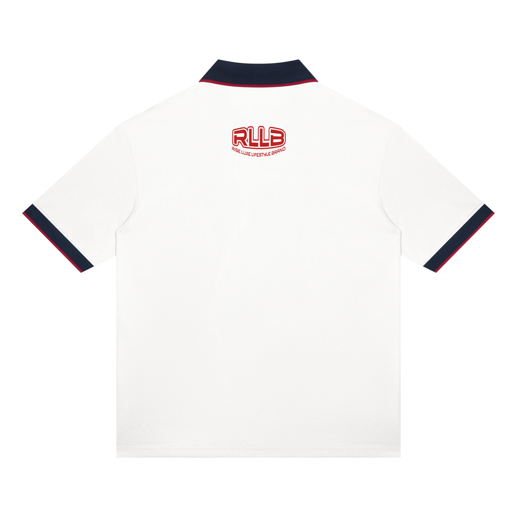 Rise Luxe Unisex Color Block Polo Shirt (S - 3XL)