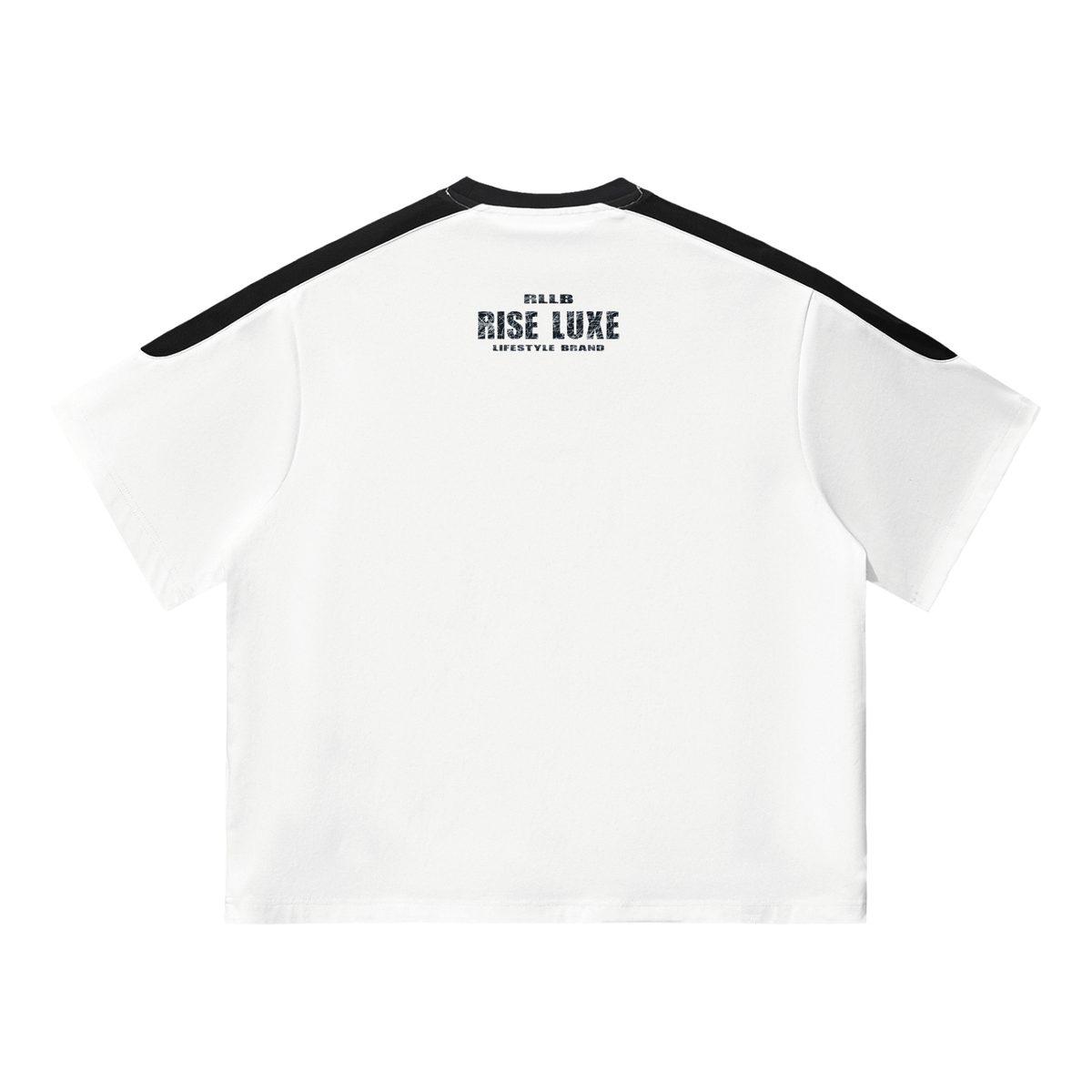 Rise Luxe Unisex Color Block Oversized T-Shirt (S - XL)