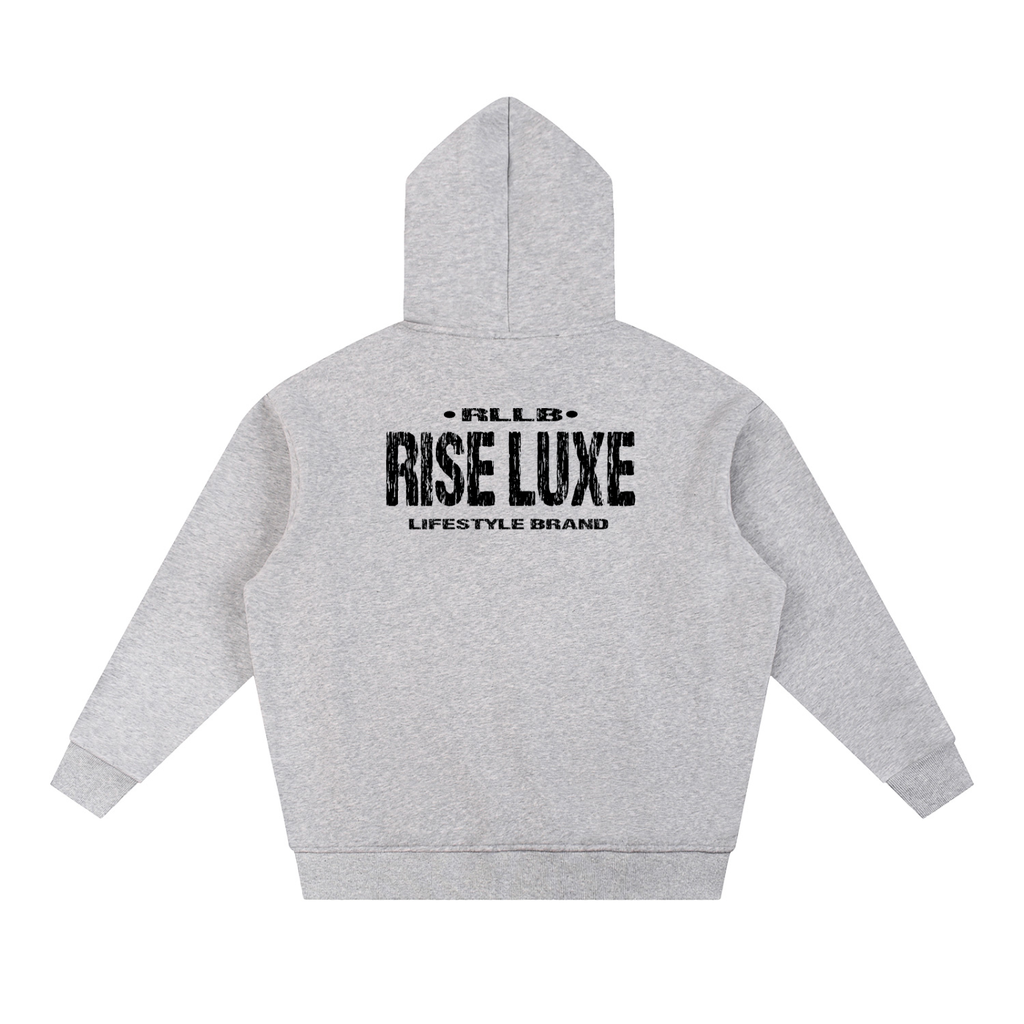 Rise Luxe Sun Fade Contrast Tape Fleece Hoodie (M-XL)