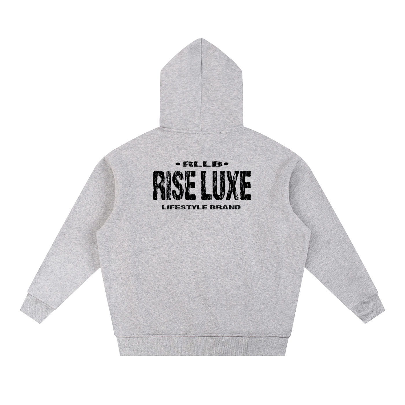 Rise Luxe Sun Fade Contrast Tape Fleece Hoodie (M-XL)