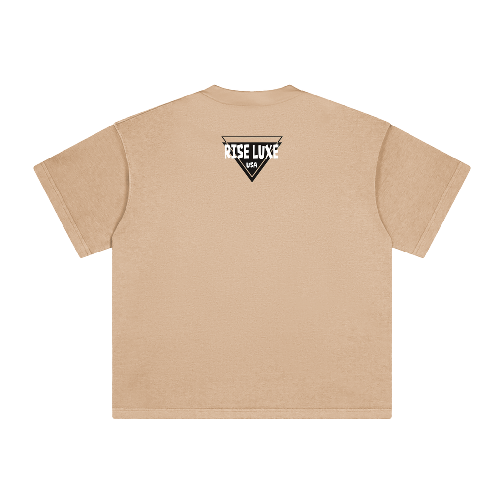 Rise Luxe Classic Heavyweight Vintage Washed T-Shirt (XS-2XL)