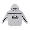 Rise Luxe Sun Fade Contrast Tape Fleece Hoodie (M-XL)