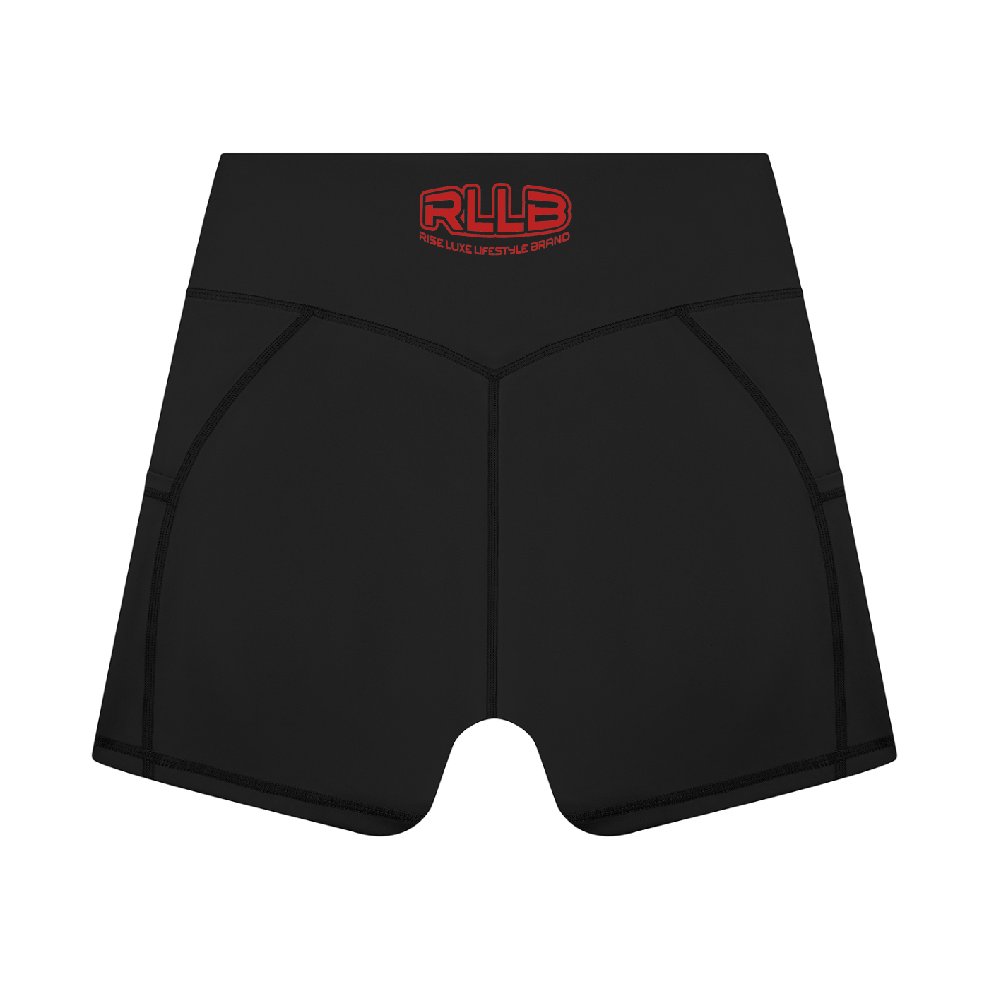 Rise Luxe Women’s High Rise Pocket Yoga Shorts