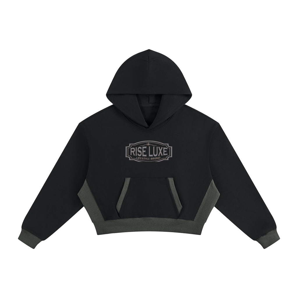 Rise Luxe Premium Women’s Color Block Hoodie (S-L)