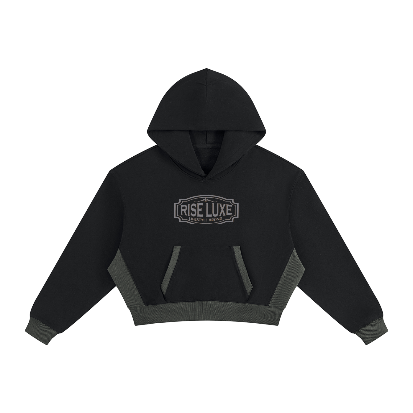 Rise Luxe Premium Women’s Color Block Hoodie (S-L)
