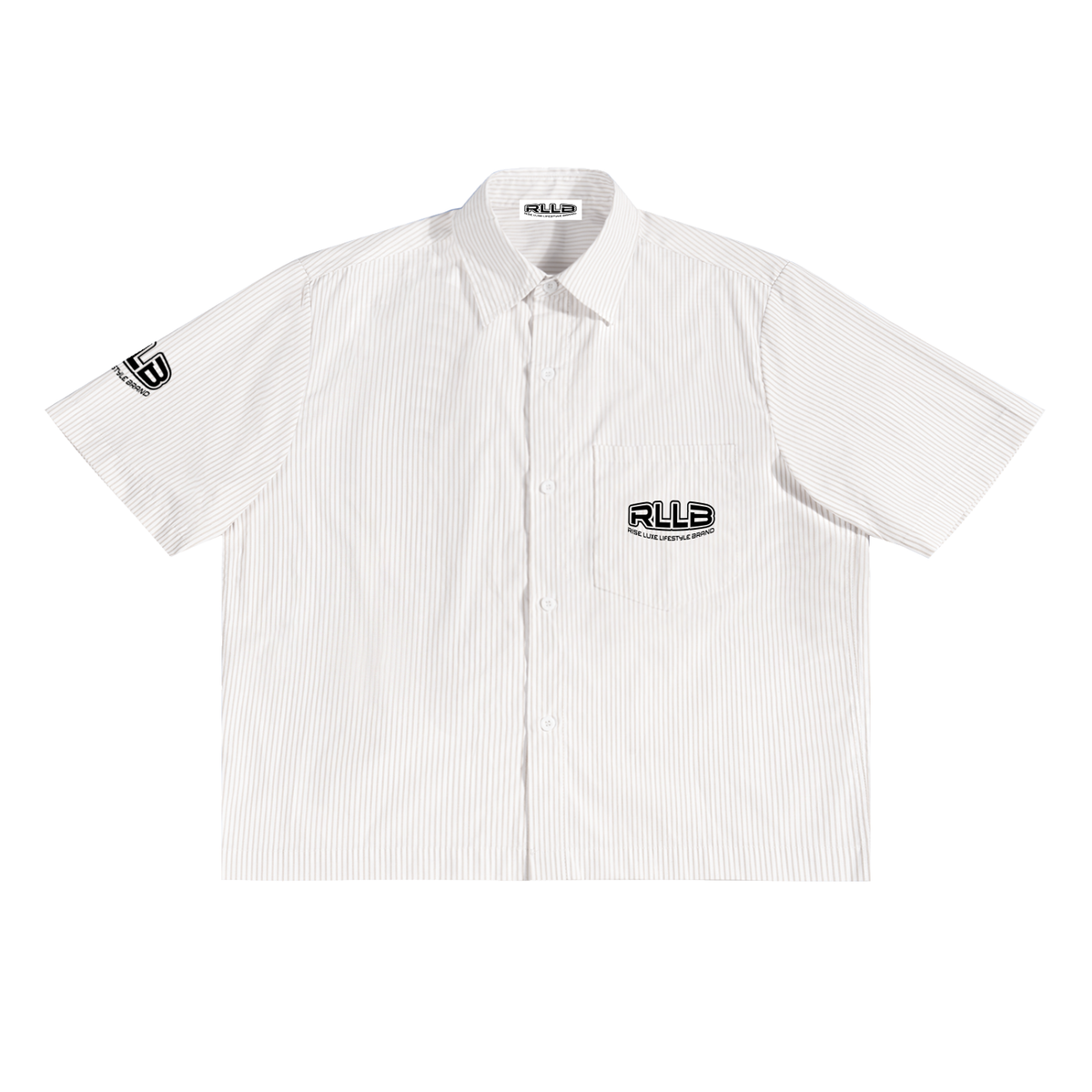 Oversized Vertical Stripe Boxy Shirt (S - 2XL)
