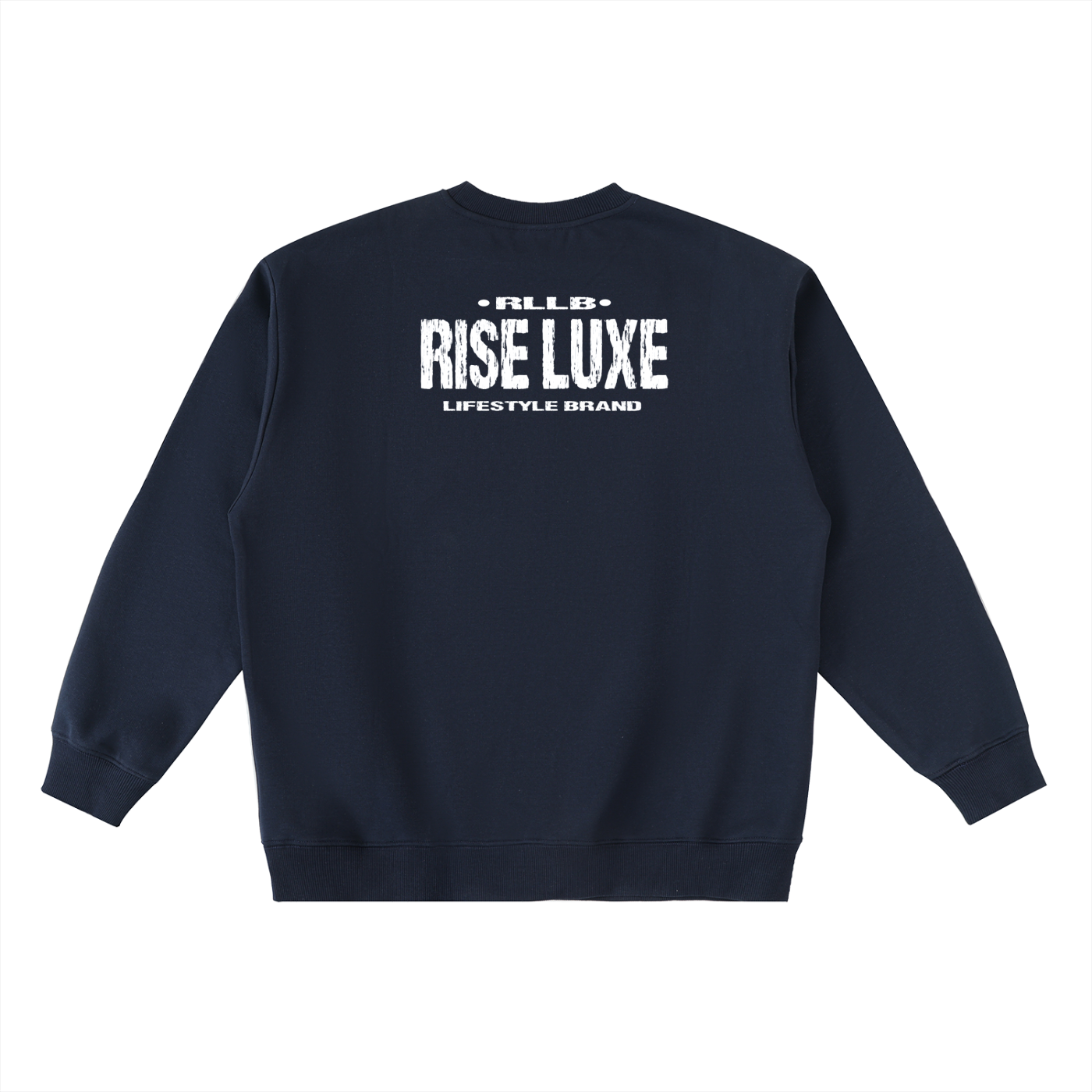 Rise Luxe Oversized Crewneck Taped Sweatshirt (S-3XL)