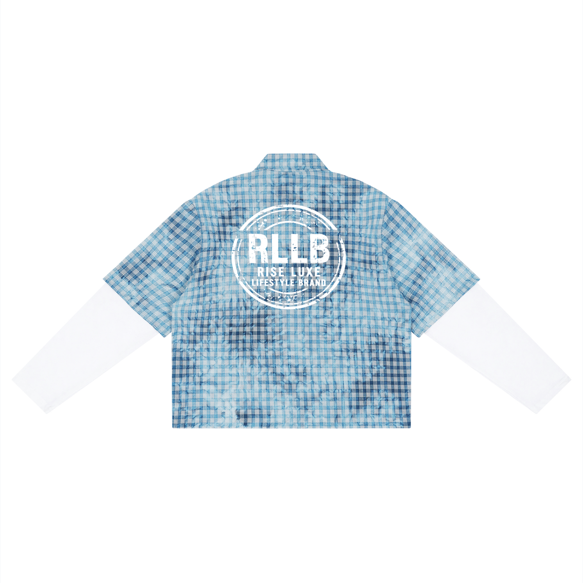 Unisex Vintage Wash Plaid Short Sleeve Shirt (S - 2XL)