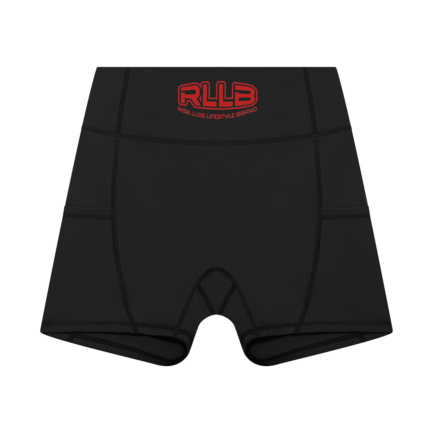 Rise Luxe Women’s High Rise Pocket Yoga Shorts