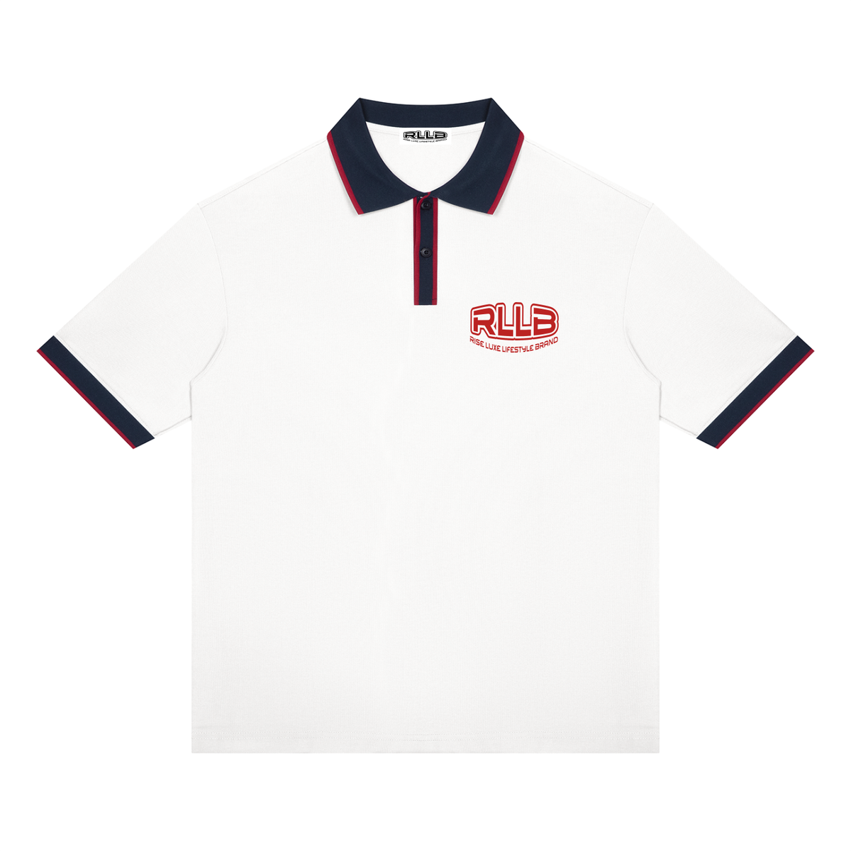 Rise Luxe Unisex Color Block Polo Shirt (S - 3XL)