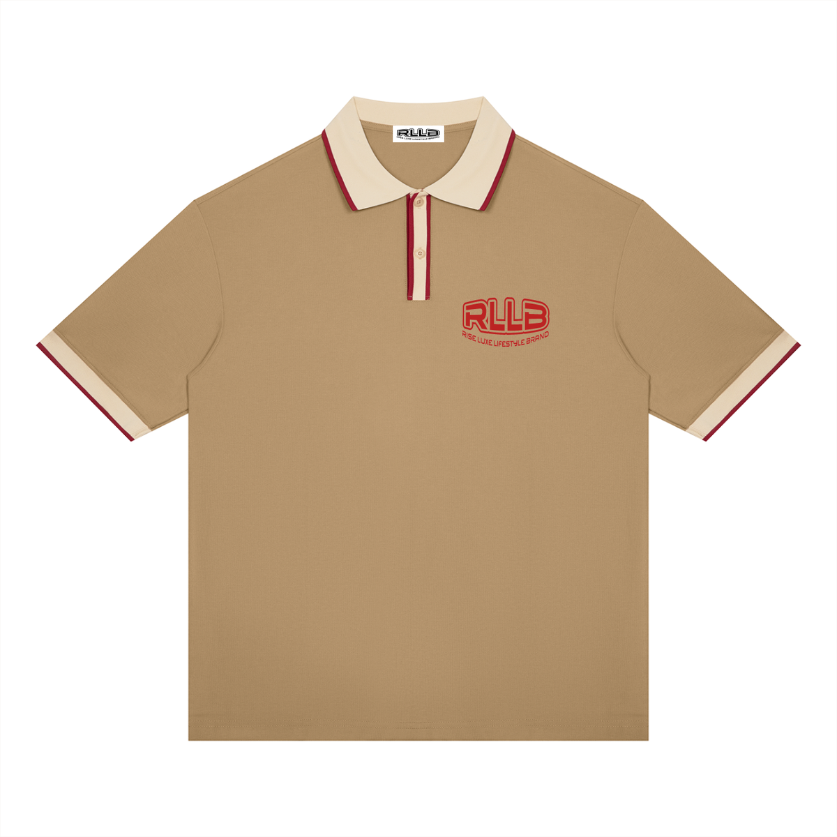 Rise Luxe Unisex Color Block Polo Shirt (S - 3XL)