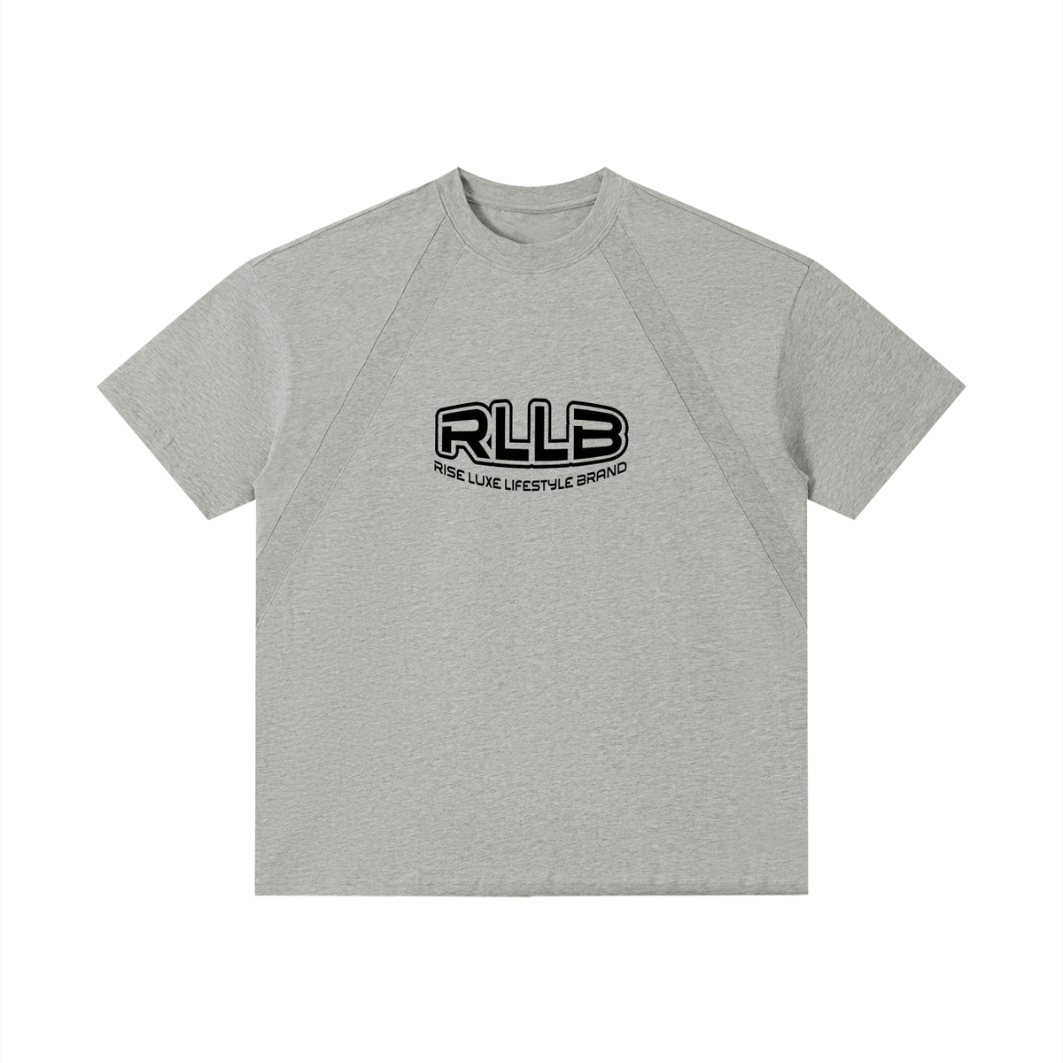 Branded Unisex Tonal Paneled Performance T-Shirt (S - 2XL)