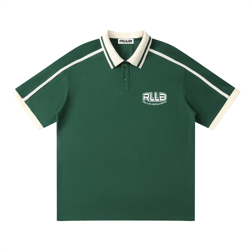 Unisex Contrast Piping Polo Shirt (S - 3XL)