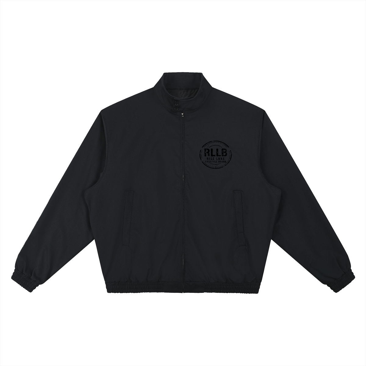 Rise Luxe Stand Collar Bomber Jacket (S -2XL)