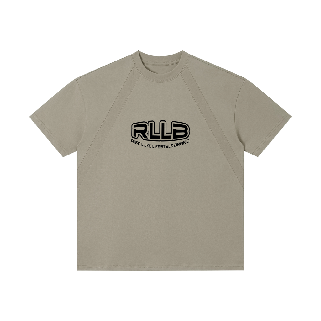 Branded Unisex Tonal Paneled Performance T-Shirt (S - 2XL)
