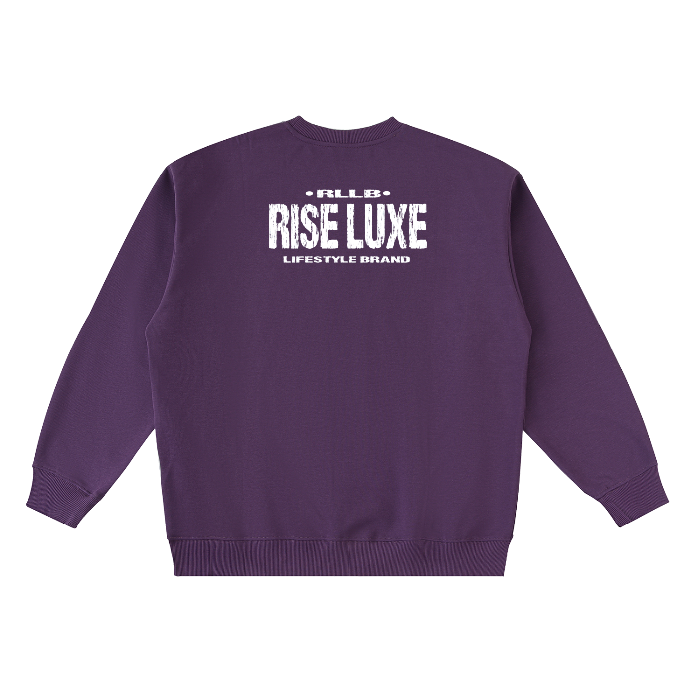 Rise Luxe Oversized Crewneck Taped Sweatshirt (S-3XL)