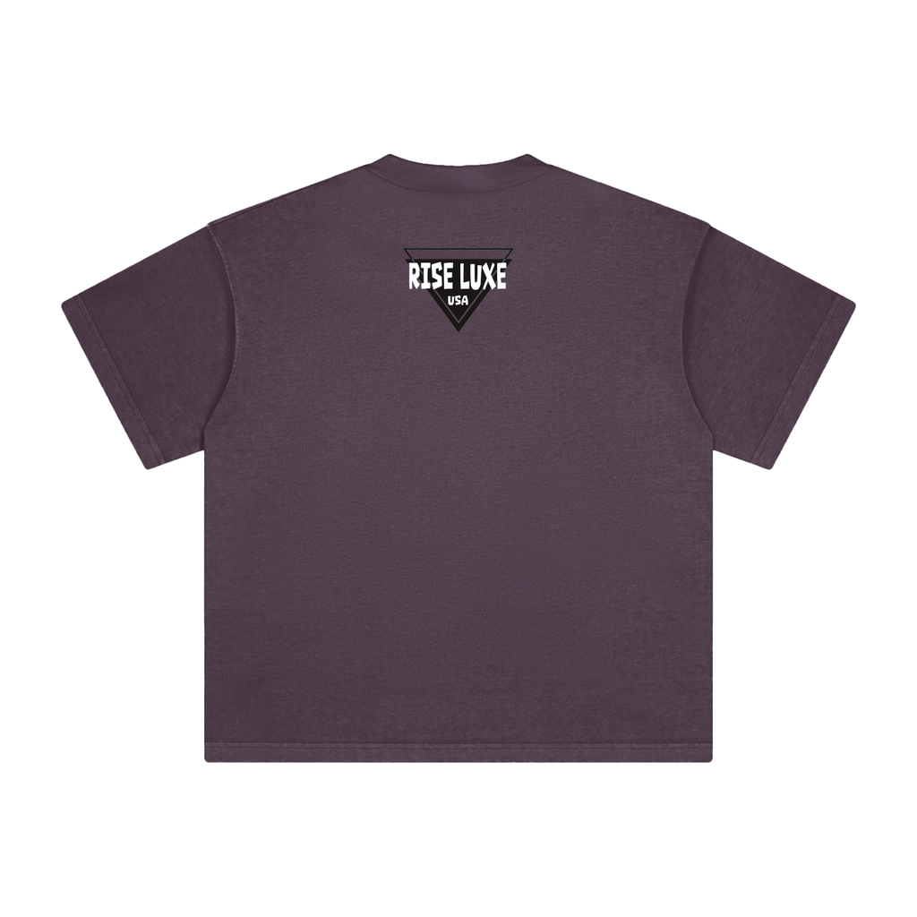 Rise Luxe Classic Heavyweight Vintage Washed T-Shirt (XS-2XL)