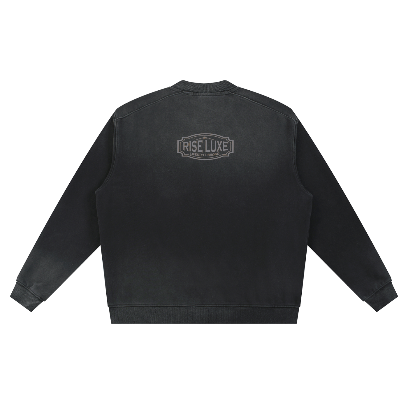 Rise Luxe Vintage Sun Fade Heavyweight Baseball Jacket (S-2XL)