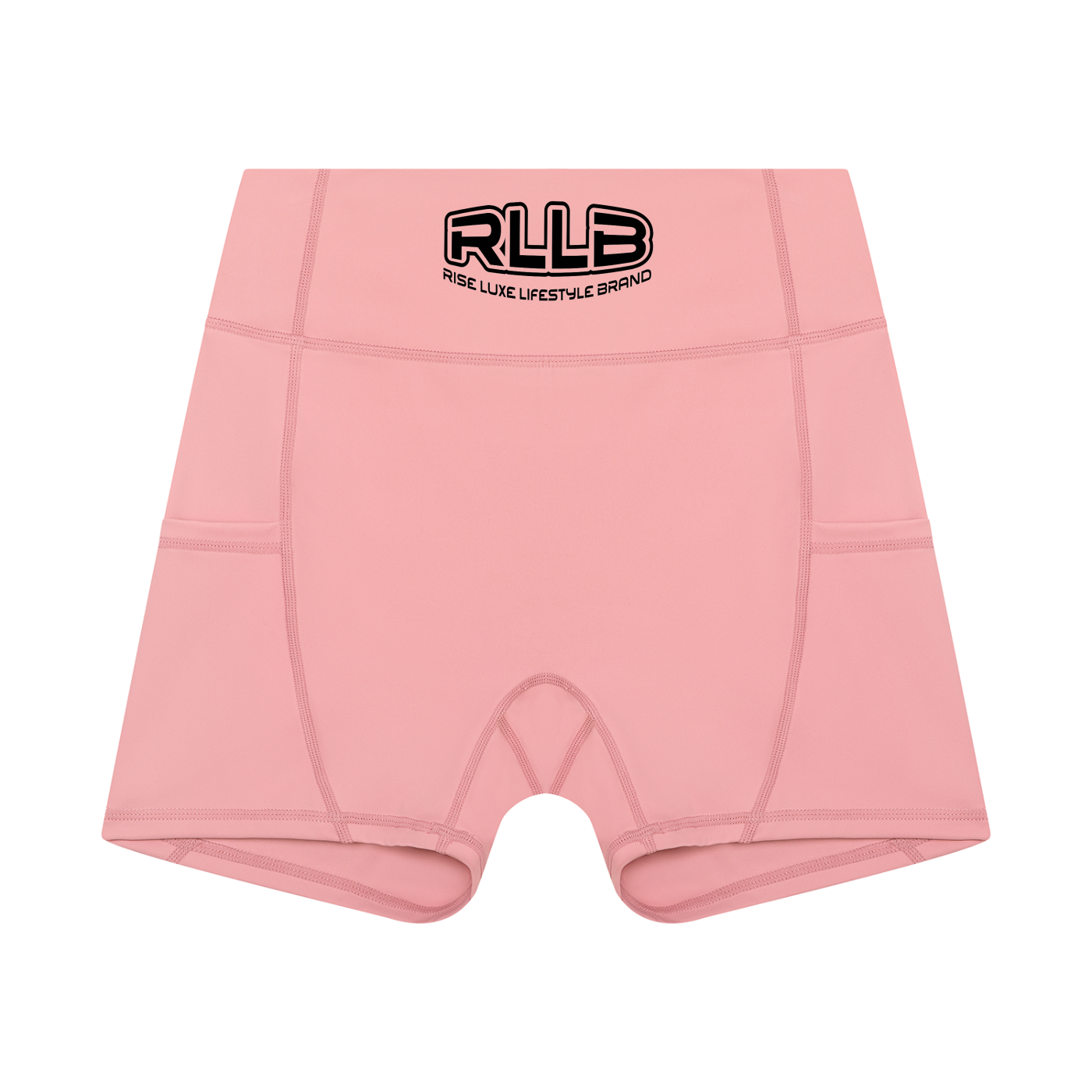 Rise Luxe Women’s High Rise Pocket Yoga Shorts