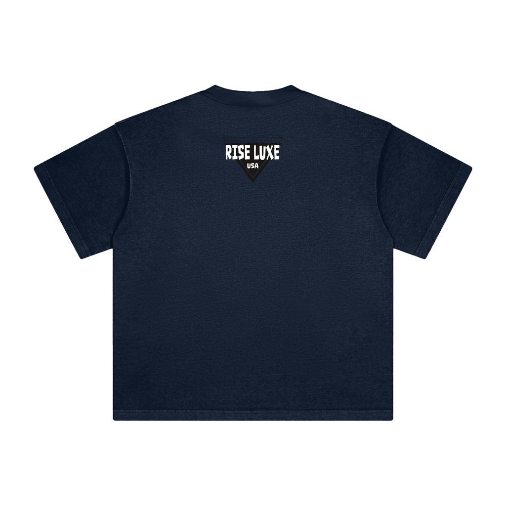 Rise Luxe Classic Heavyweight Vintage Washed T-Shirt (XS-2XL)