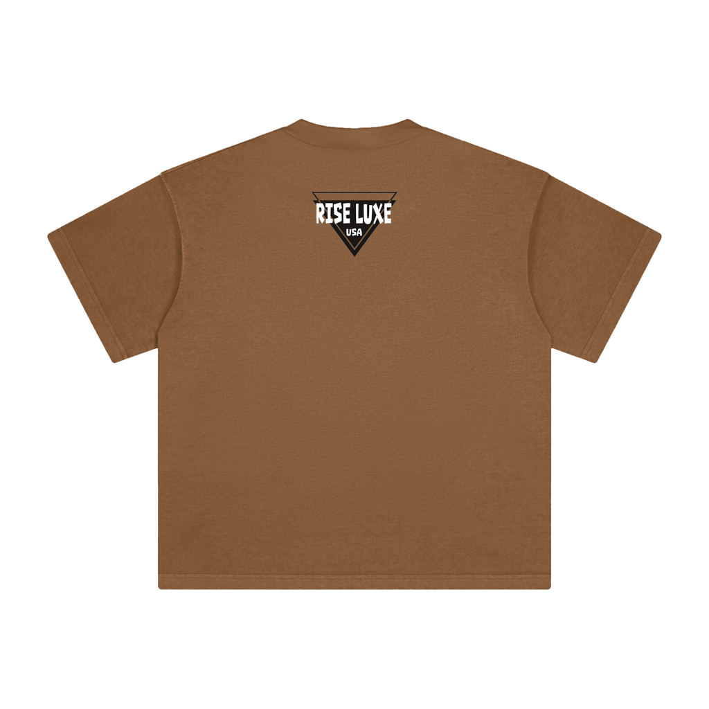 Rise Luxe Classic Heavyweight Vintage Washed T-Shirt (XS-2XL)