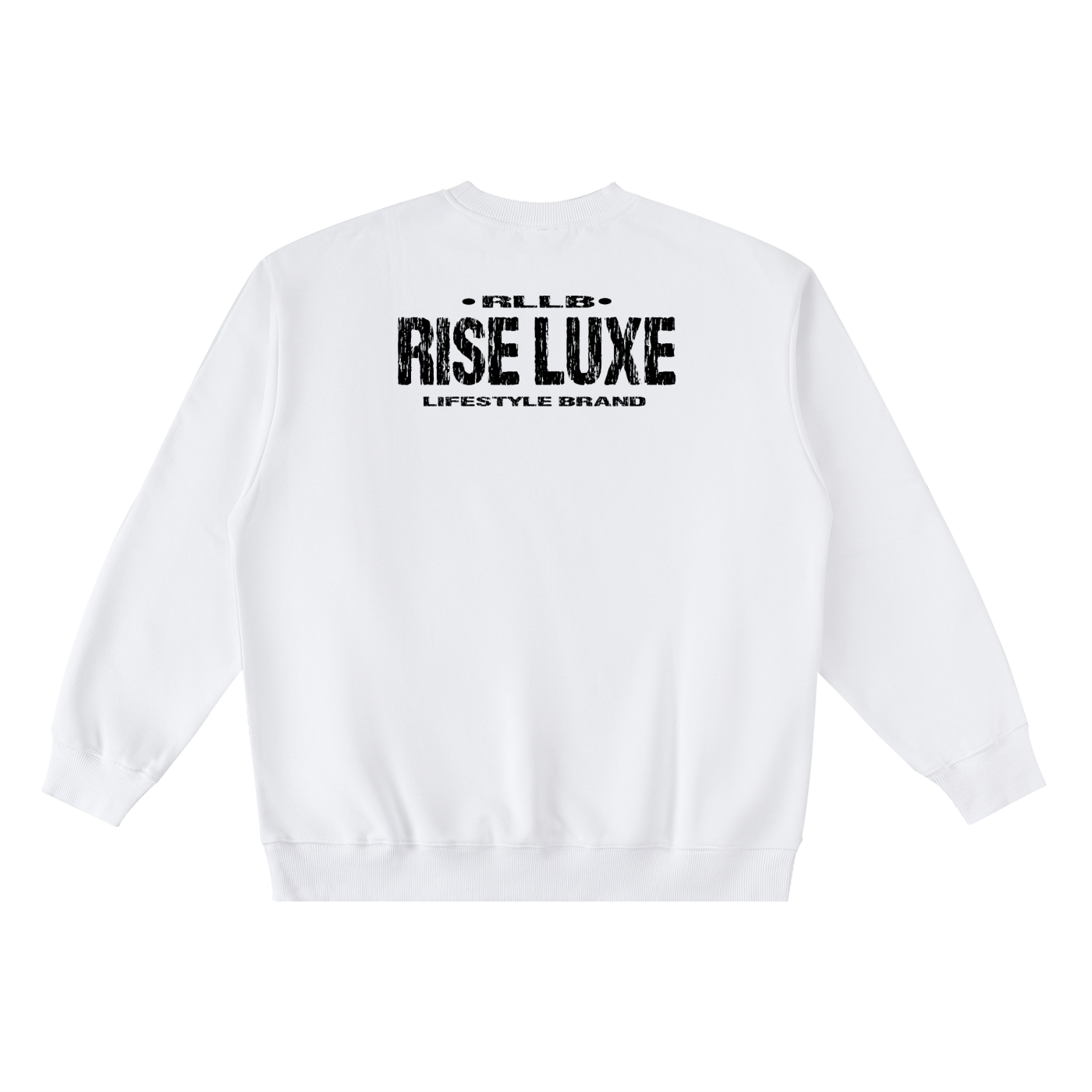 Rise Luxe Oversized Crewneck Taped Sweatshirt (S-3XL)