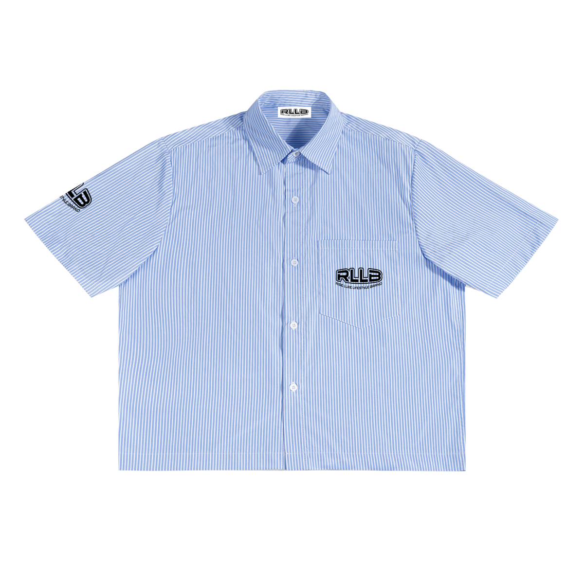 Oversized Vertical Stripe Boxy Shirt (S - 2XL)