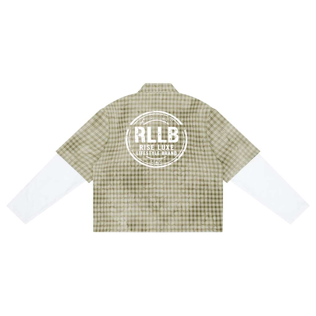 Unisex Vintage Wash Plaid Short Sleeve Shirt (S - 2XL)