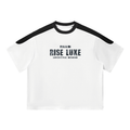 Rise Luxe Unisex Color Block Oversized T-Shirt (S - XL)