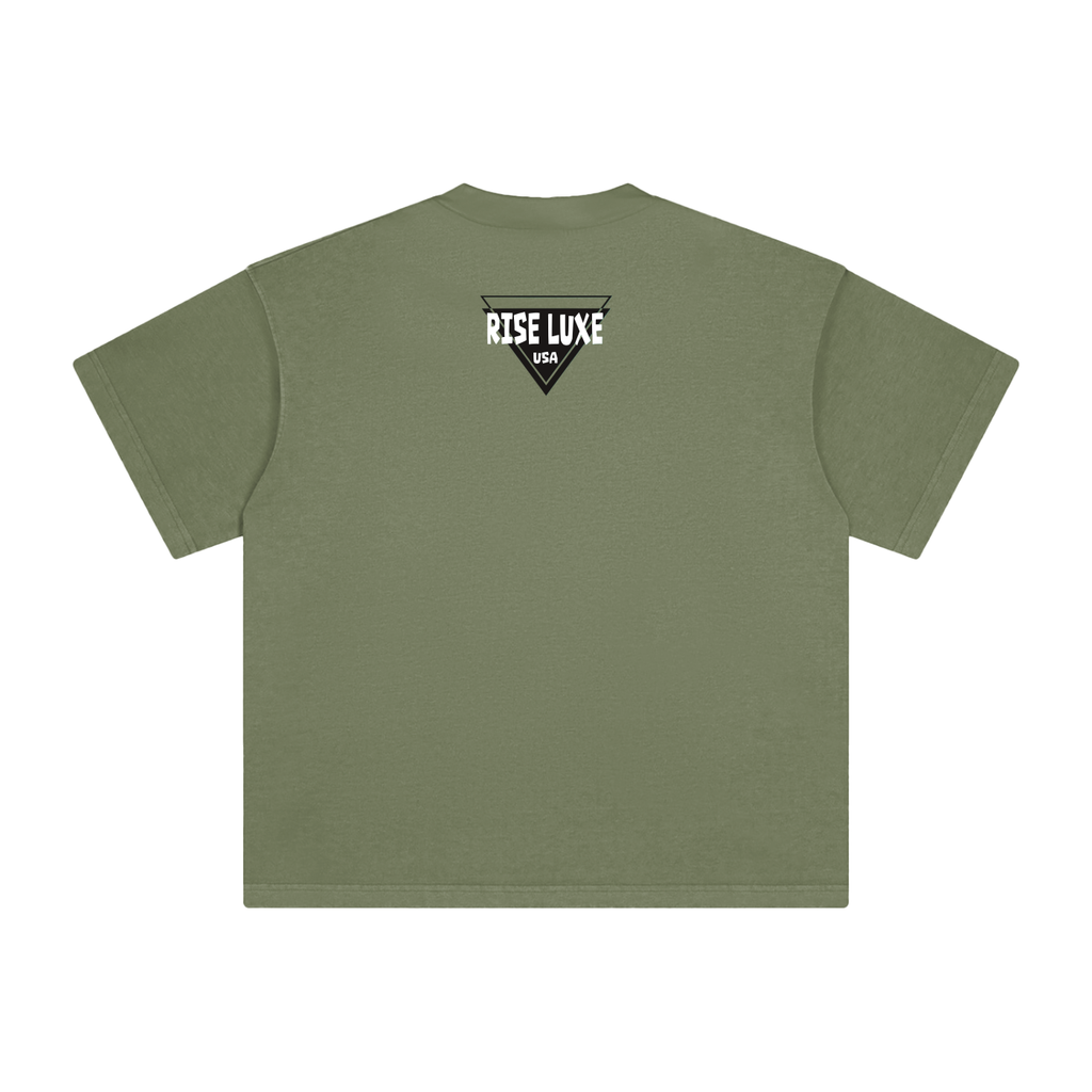 Rise Luxe Classic Heavyweight Vintage Washed T-Shirt (XS-2XL)