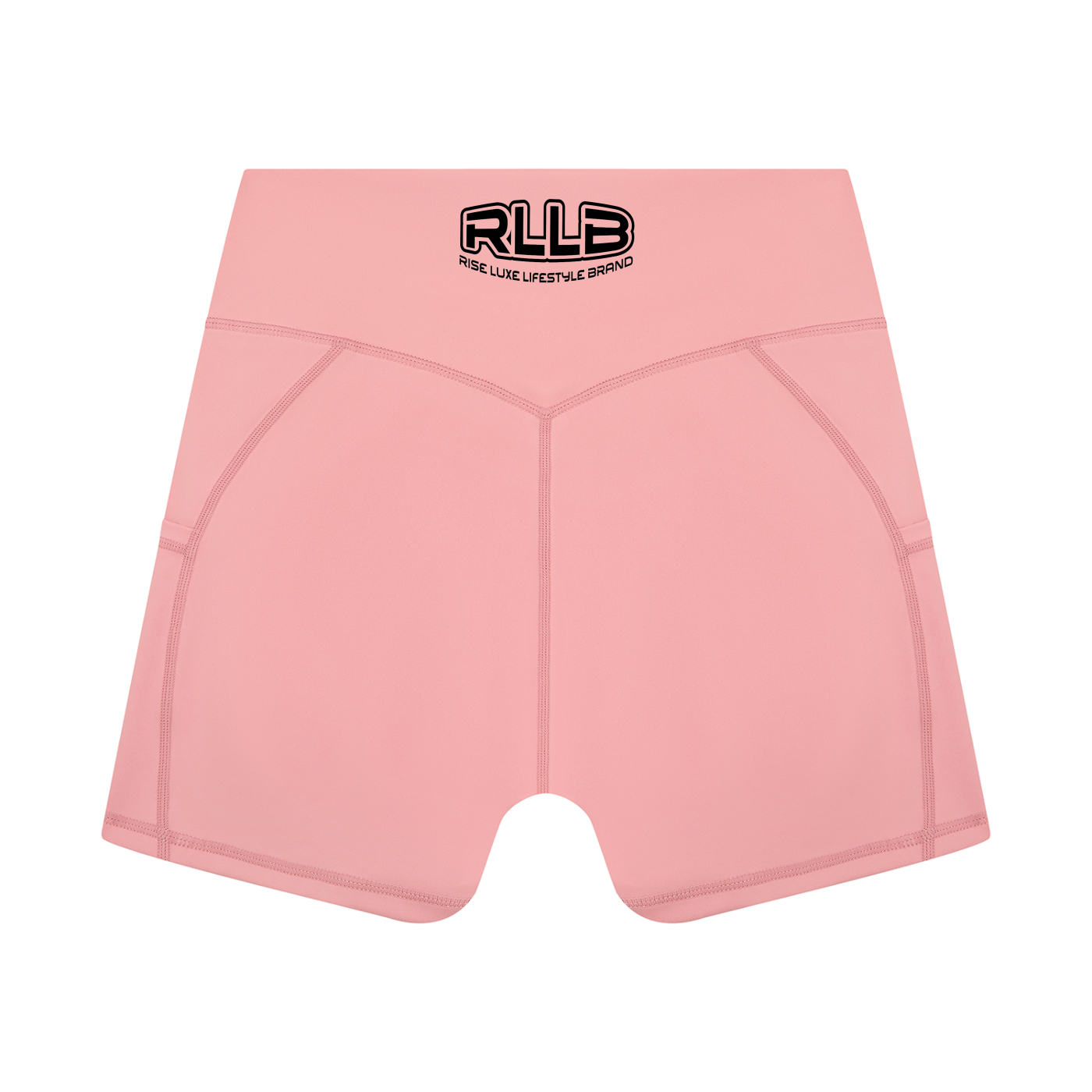 Rise Luxe Women’s High Rise Pocket Yoga Shorts