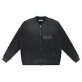 Rise Luxe Vintage Sun Fade Heavyweight Baseball Jacket (S-2XL)