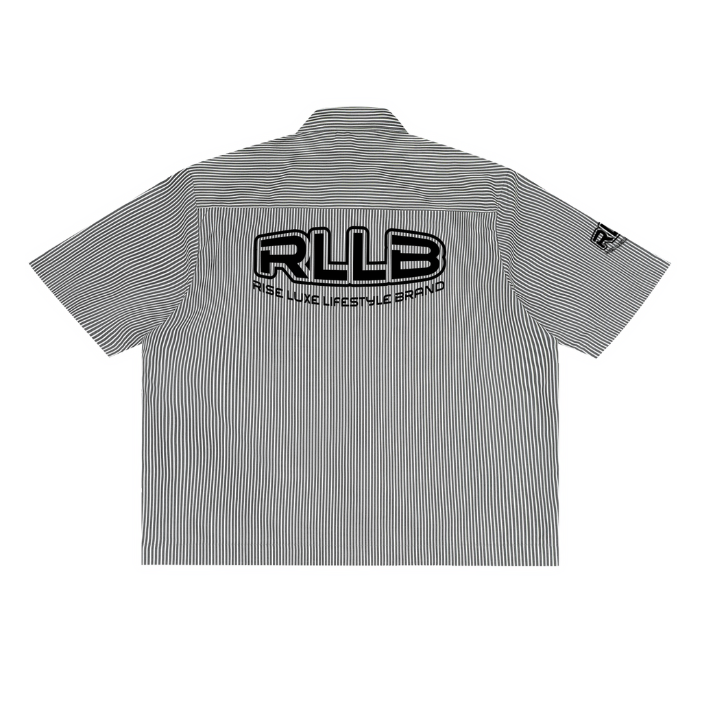 Oversized Vertical Stripe Boxy Shirt (S - 2XL)