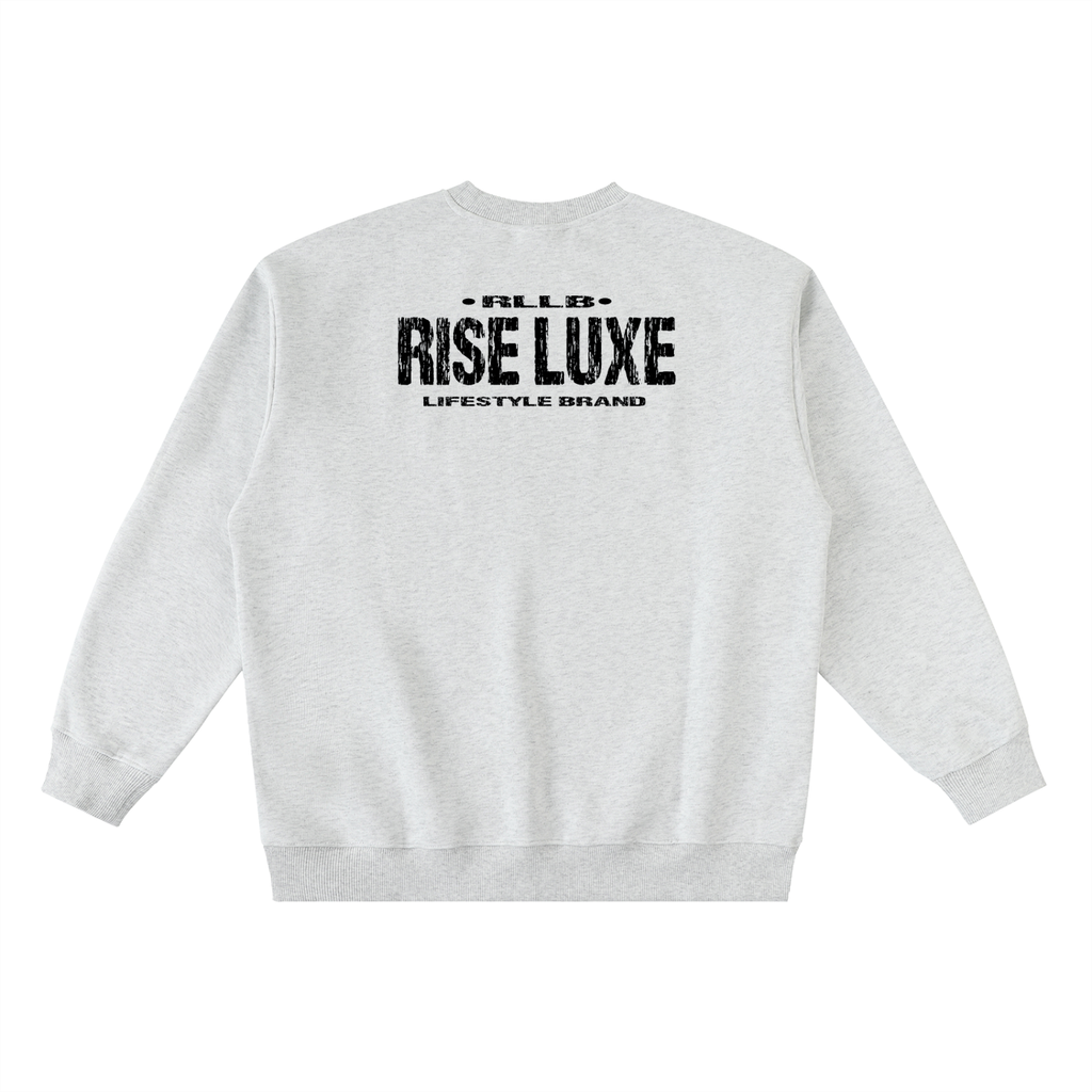 Rise Luxe Oversized Crewneck Taped Sweatshirt (S-3XL)